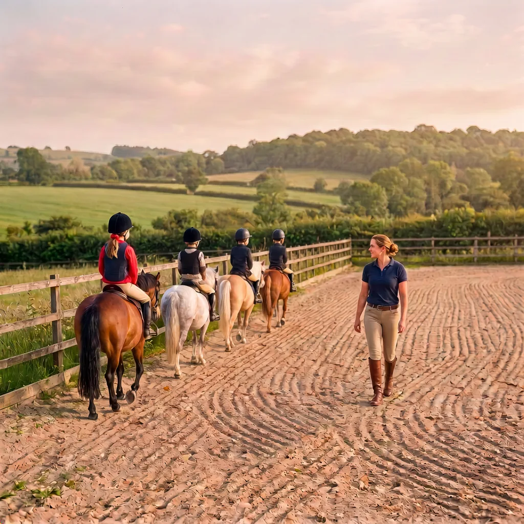 Cours de poney à Creysse, Lot